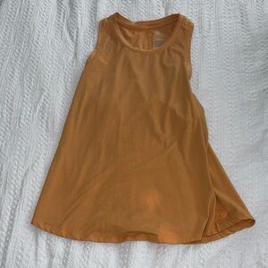 All in Motion Orange Tank Top